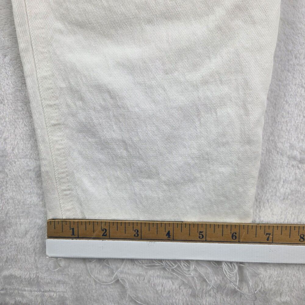 Gap Cheeky Straight Sky High White Jeans Womens Size 26 Regular - Picture 6 of 13